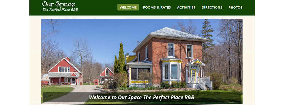 Bed & Breakfast responsive design